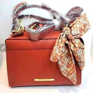 NWT Steve Madden Faux Leather Paprika Brees Crossbody Purse Handbag